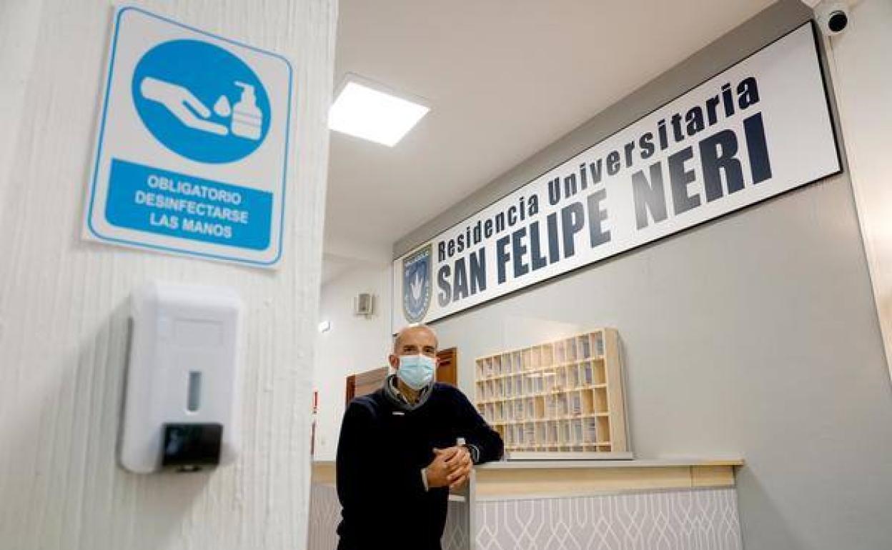 Coronavirus Valladolid La residencia universitaria San Felipe Neri de